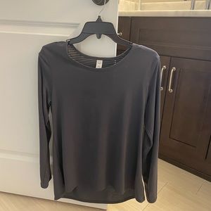Old Navy long sleeve top with sheer back